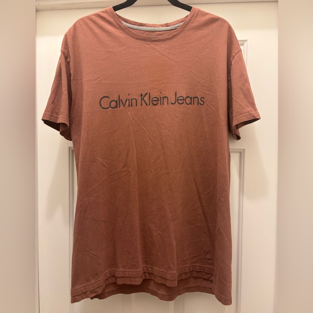 Calvin Klein | Soft Coral/Tan Top